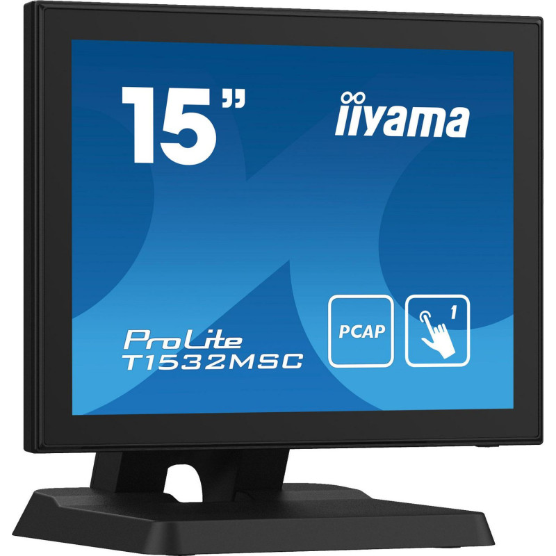 15" PCAP, 10P, IP54 front