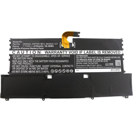 Laptop Battery for HP 36.58Wh