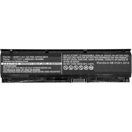 Laptop Battery for HP 48.84Wh