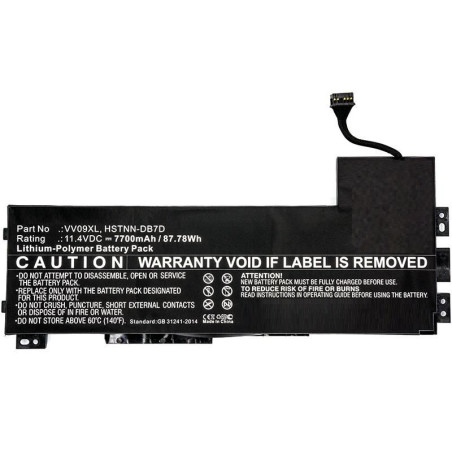 Laptop Battery for HP 82.00Wh