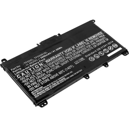 Laptop Battery for HP 39.27Wh