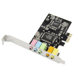 5.1 Channels PCIe sound card