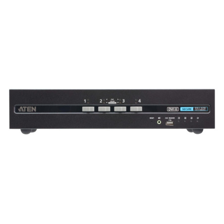 4-Port USB - 4K DVI Dual