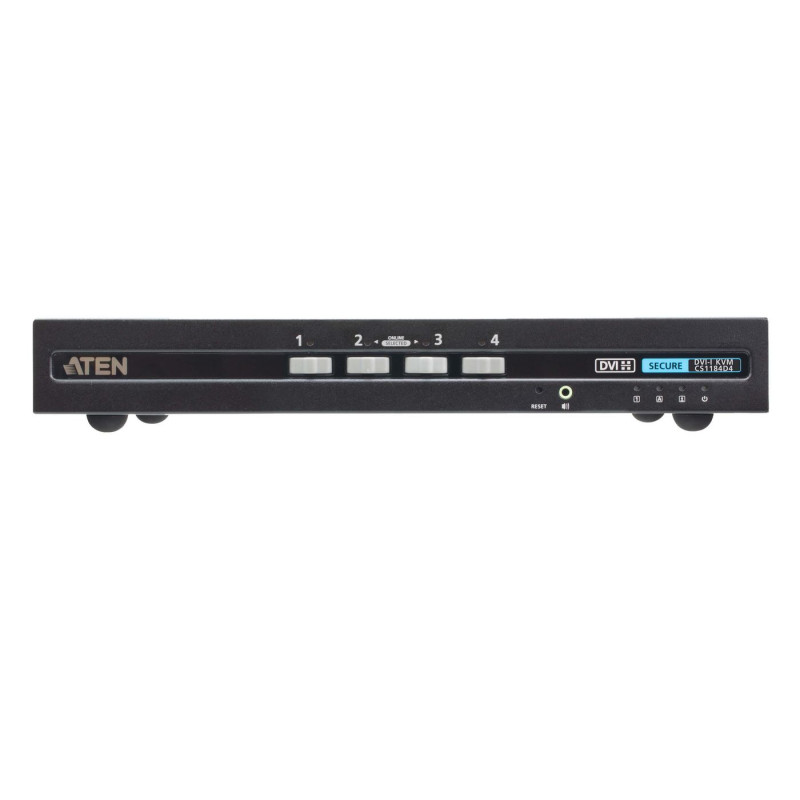 4-Port USB - 4K DVI Secure