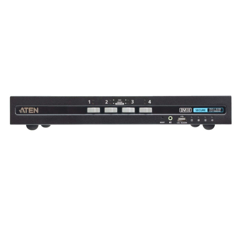4-Port USB - 4K DVI Secure