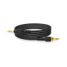 Black Audio Cable 1.2 M 3.5Mm