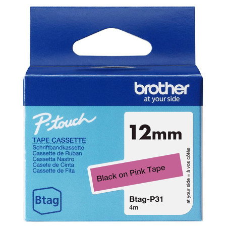 Label-Making Tape Black On