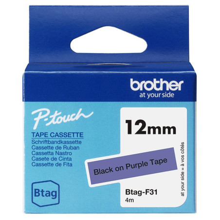 Label-Making Tape Black On