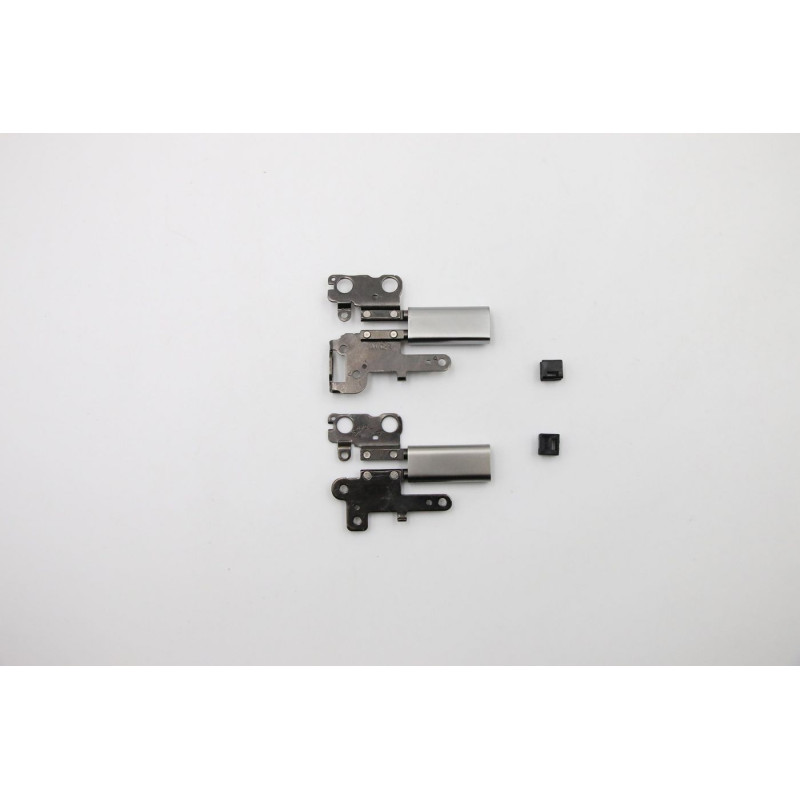 Silver plastic laptop hinge