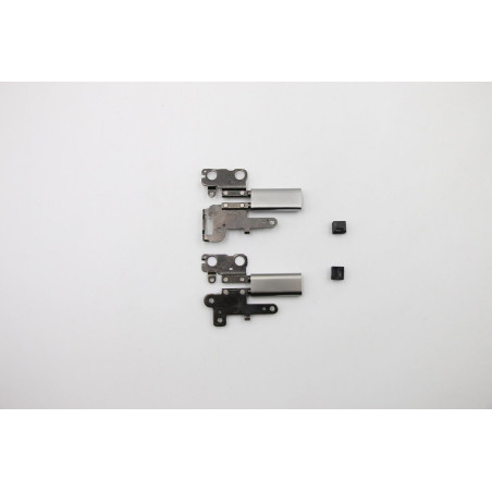 Silver plastic laptop hinge