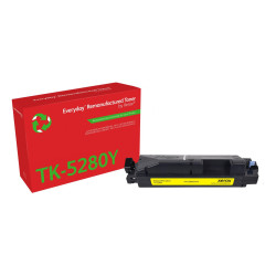 Everyday Remanufactured Toner Yellow Replaces Kyocera TK-528 | APLIUM