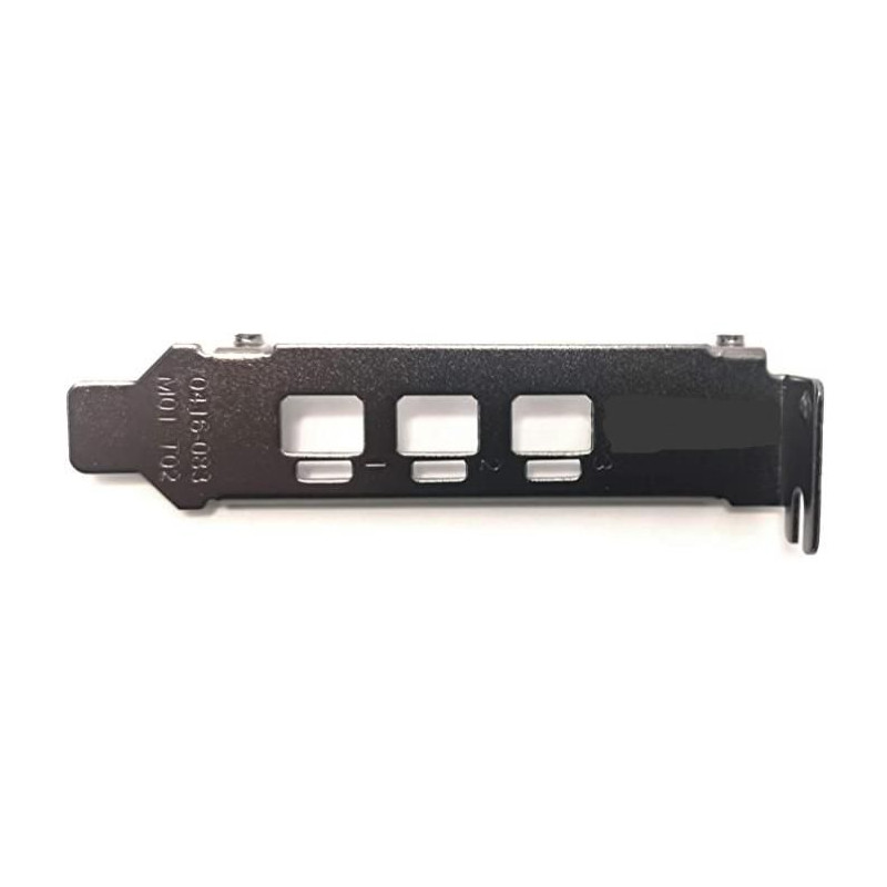 Low profile bracket for