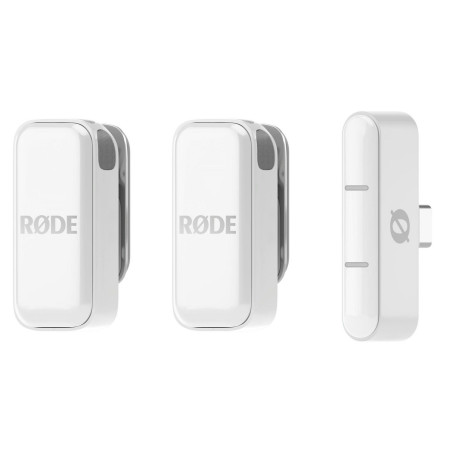Wireless Micro White Clip-On