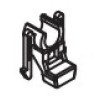 Right Transfer Roller Bushing