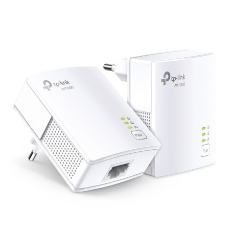 Adaptador Powerline TP-Link TL-PA7017Kit 1000Mbps/ Alcance 300m/ Pack