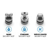 Clicksafe 3N1 Puntos An LAJET-BAR/WEDGE/NANO | APLIUM