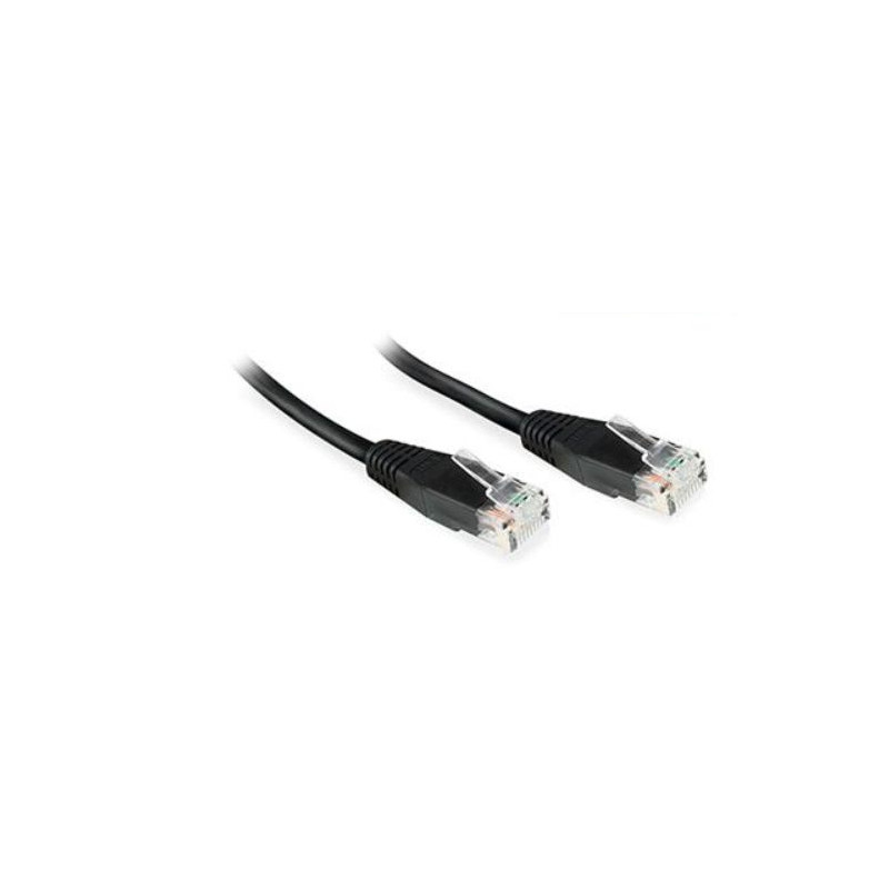U/UTP CAT6 0.25M Black PVC