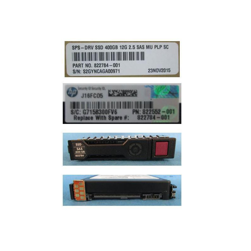 hot-plug SSD 400GB SAS 2.5inch