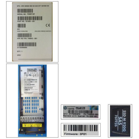 DRV 920GB SSD 6G SAS SFF