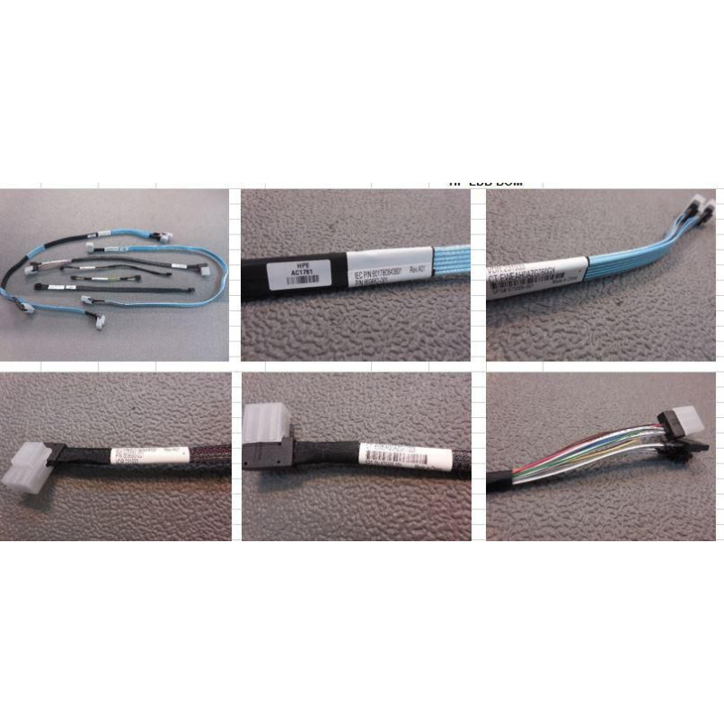 Dual Mini SAS backplane cable