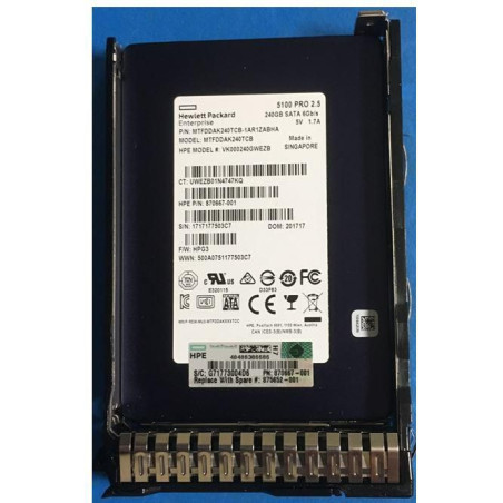 SSD 240GB SFF SATA RI DS SC