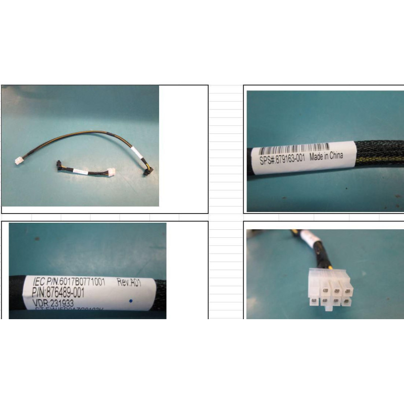 LFF/SFF drive power cable for