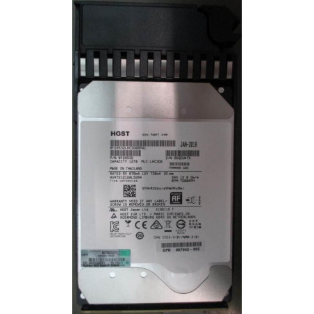 HDD 12TB 12G 7.2KRPM LFF