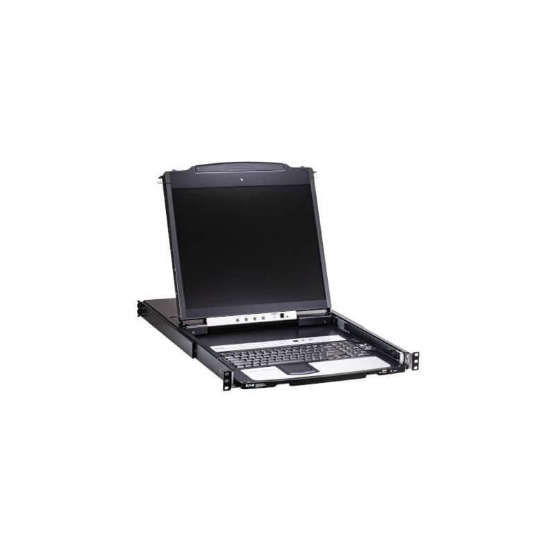 Kvm Switch Rack Mounting Black