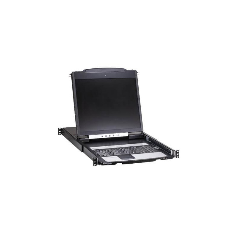 Kvm Switch Rack Mounting Black