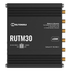 Teltonika RUTM30 Enrutador celular industrial 5G Wi-Fi, eSIM | APLIUM