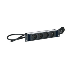 POWER STRIP 10" - 4WAY -