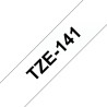 TZE141 18MM BLACK ON CLEAR