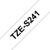 TZES241 18MM BLACK ON WHITE