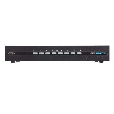 8-Port USB - 4K DVI Dual