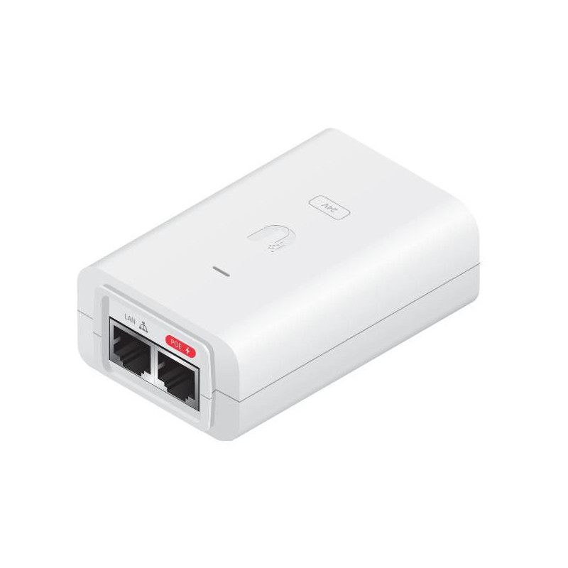 PoE Injector, 24VDC, 12W