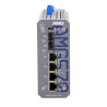 Ind 6 Port Managed Switch, 2x