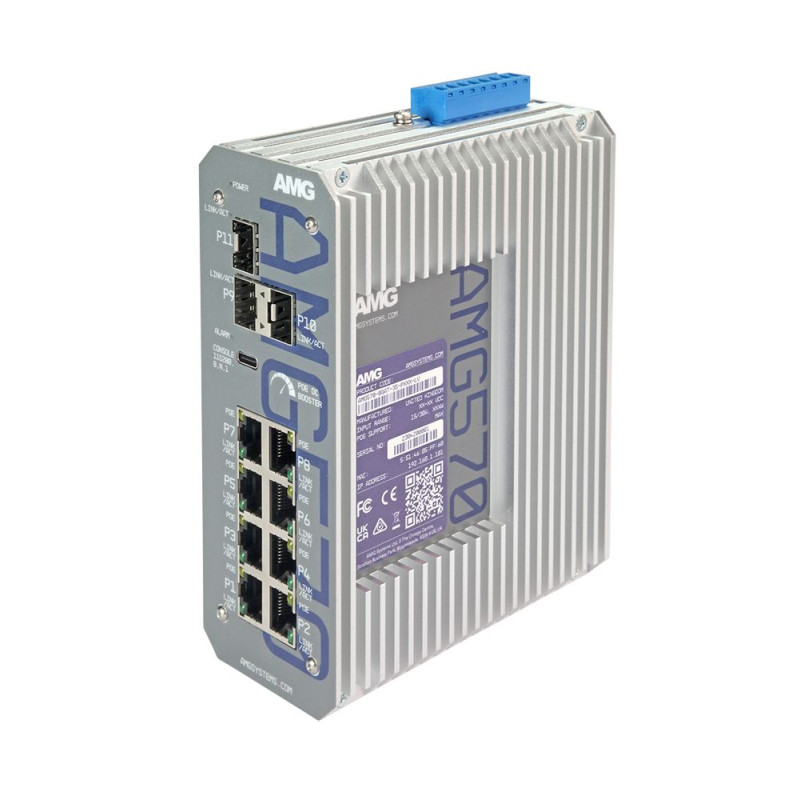 Industrial Managed Switch, 8x