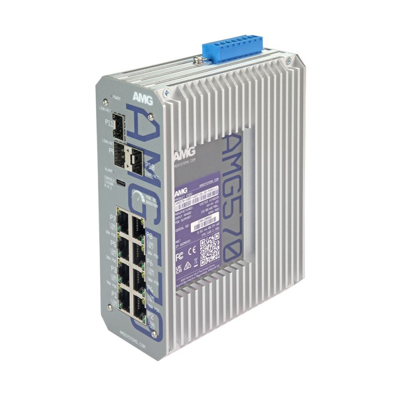 Industrial Managed Switch, 8x
