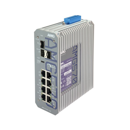 Industrial Managed Switch, 8x