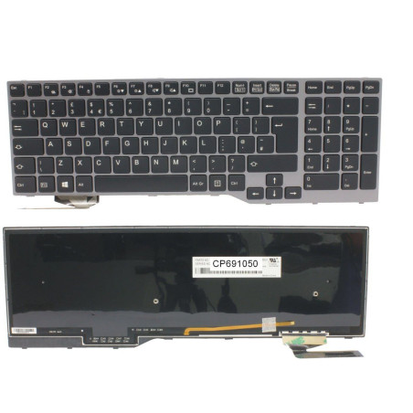 Keyboard 10Key Black W/ Bl Uk