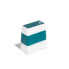 Pack 6 Green self-inking stamps 18x50