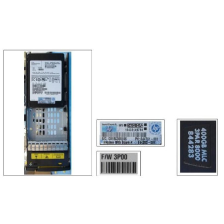 3PAR 8000 400GB+SW SFF SSD