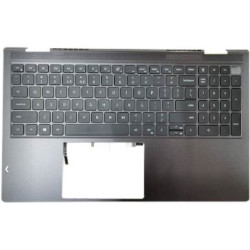 Backlit palm rest keyboard
