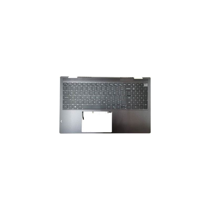 Backlit palm rest keyboard