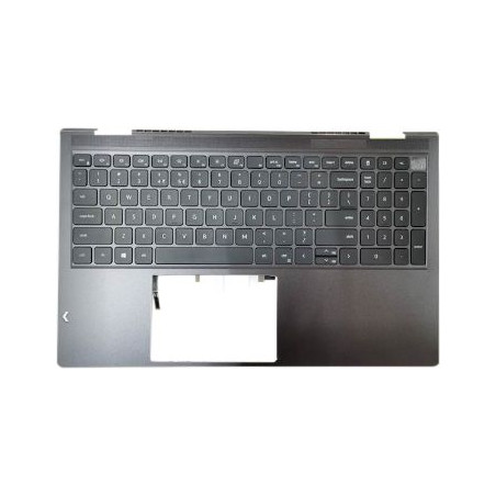 Backlit palm rest keyboard