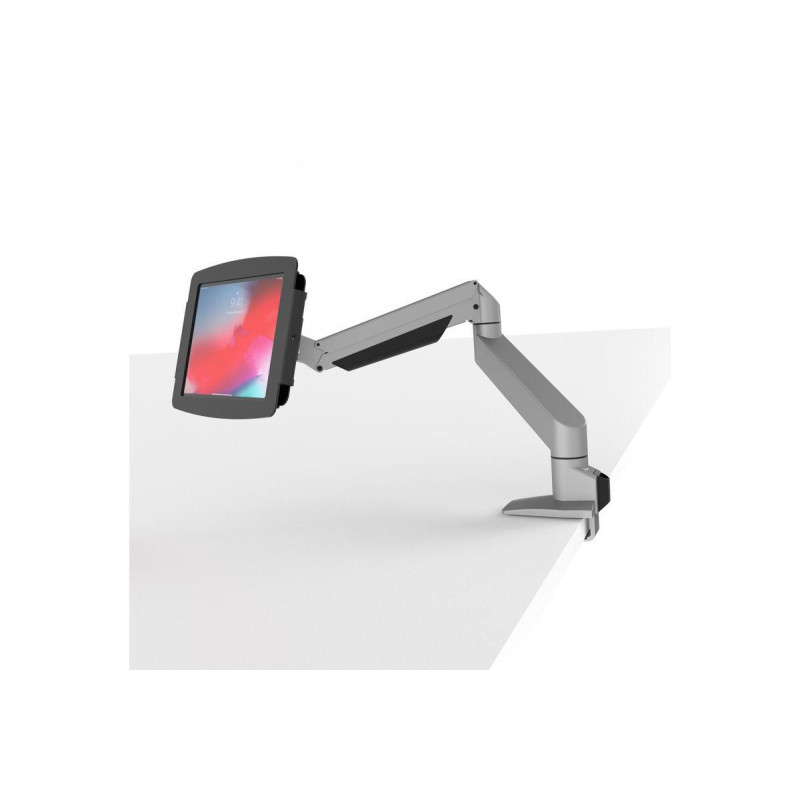 iPad 10.2IN Space Enclosure Articulating Arm Mount - Black | APLIUM