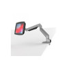 iPad 10.2IN Space Enclosure Articulating Arm Mount - Black | APLIUM