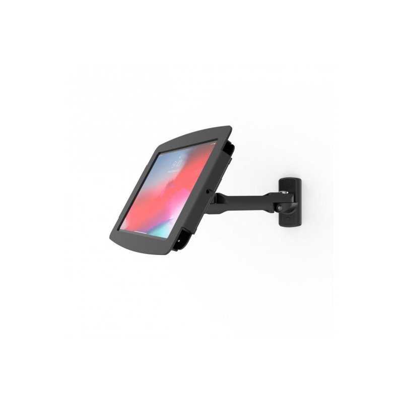 iPad 10.2IN Space Enclosure Swing Wall Mount - Black | APLIUM
