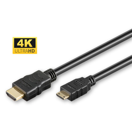 HDMI High Speed mini cable, 2m