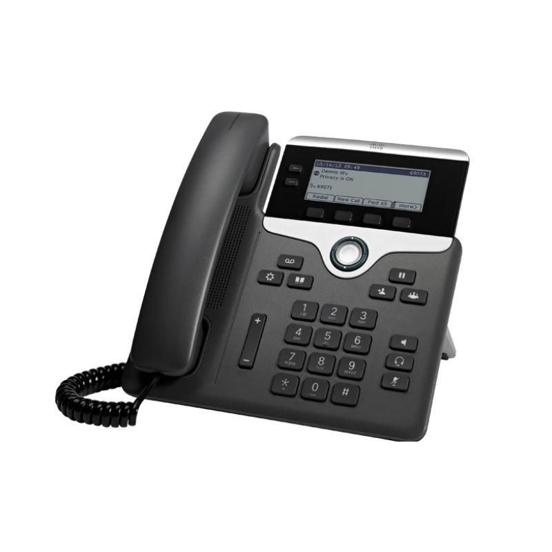 7811 Ip Phone Black, Silver 1